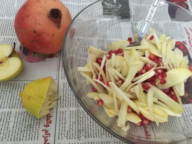 Insalata con melograno