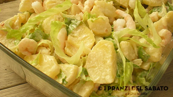 Insalata di patate alla fonda