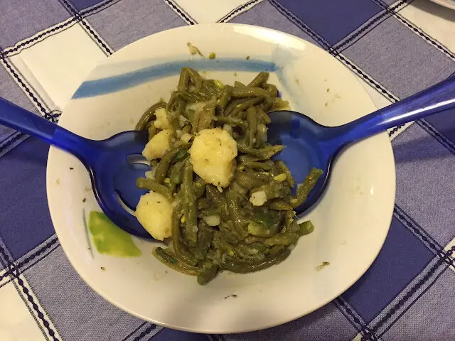 Insalata fagiolini e patate