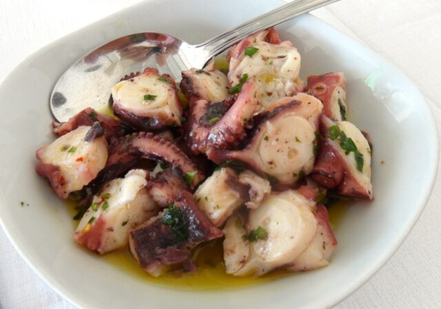 Insalata tiepida di polpo