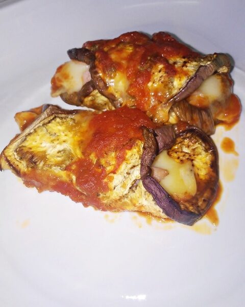Involtini di melanzane al forno