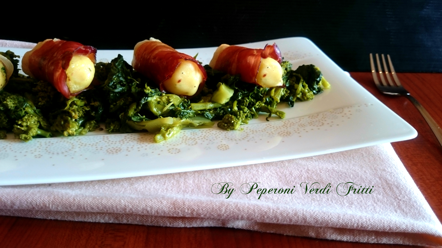 Involtini di patate e speck