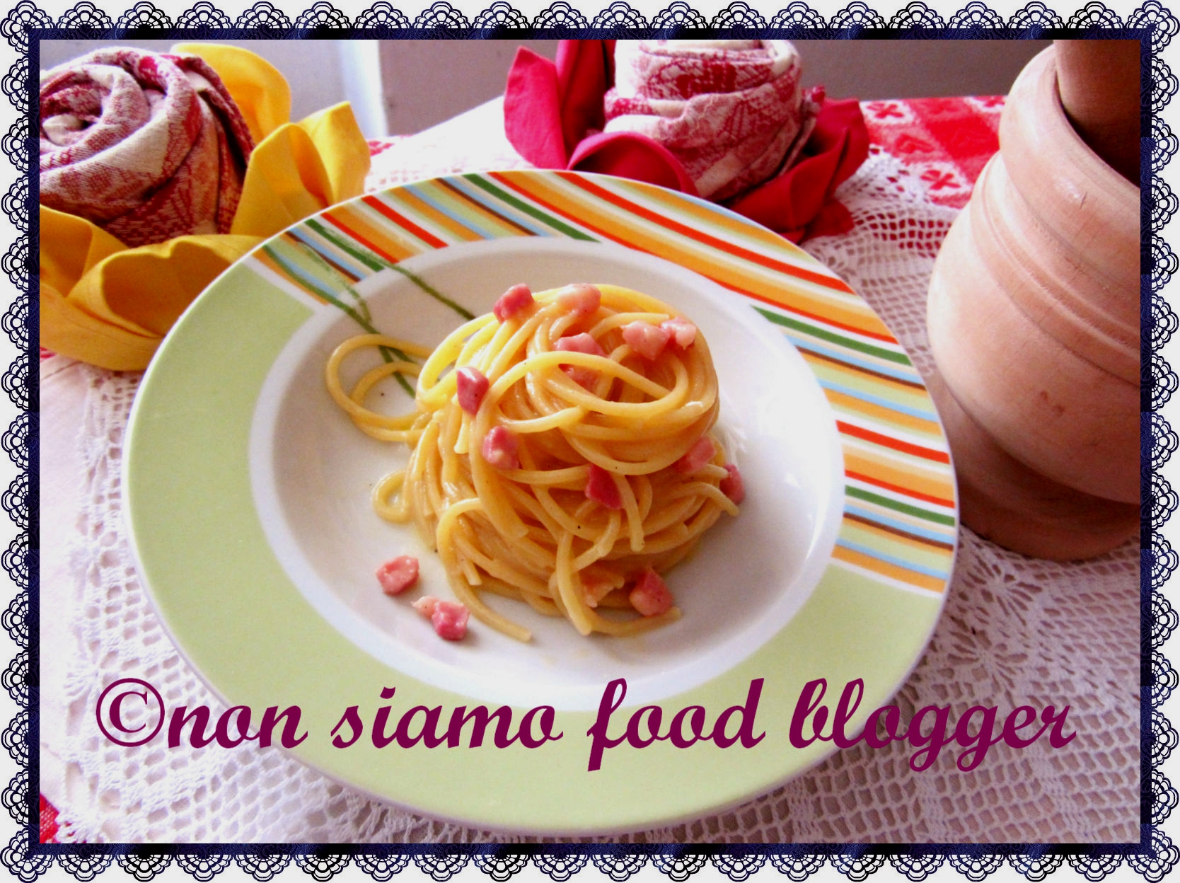 La ricetta originale della pasta alla carbonara