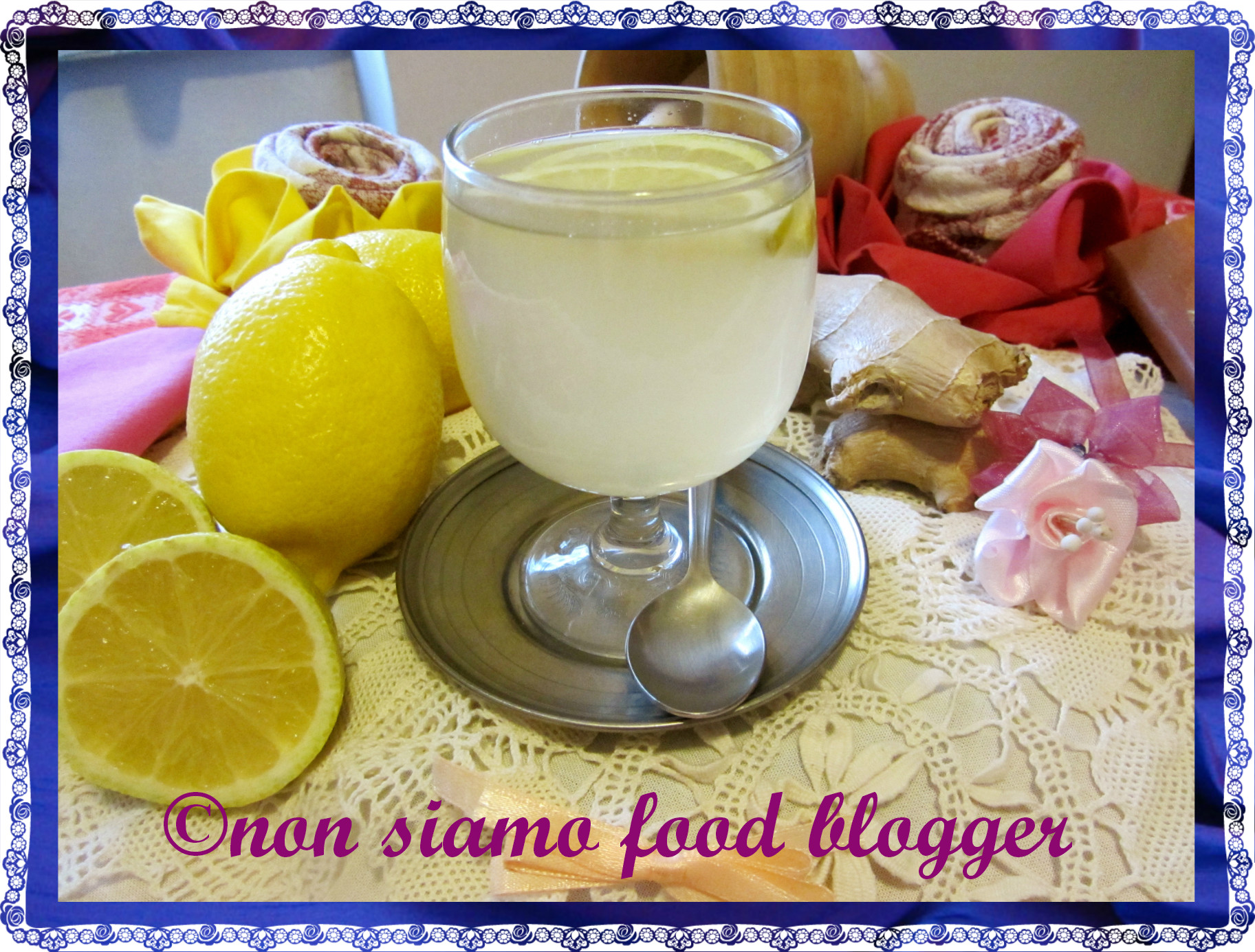 La tisana zenzero e limone