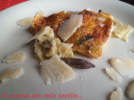Lasagne bianche salsiccia ed asparagi| Ricetta raffinata