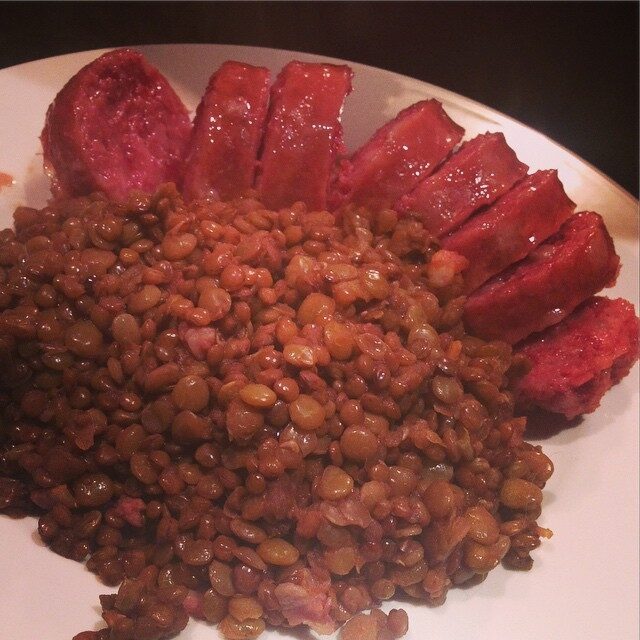 Lenticchie e cotechino