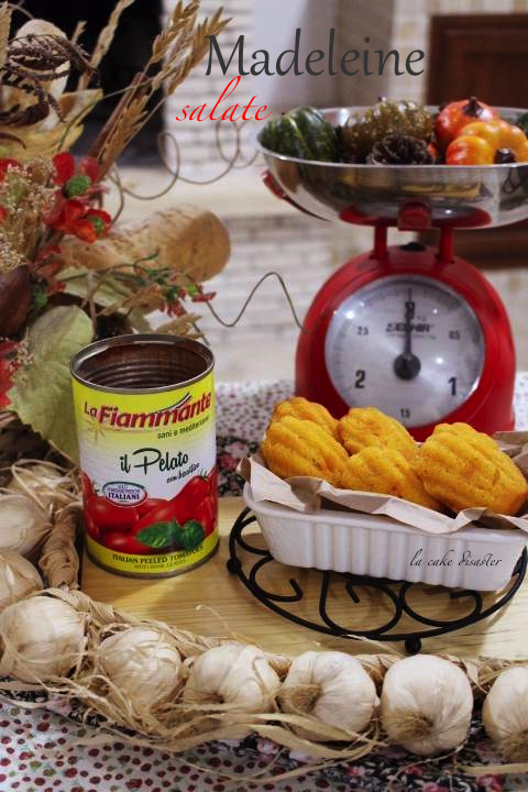 Madeleine salate per La Fiammante