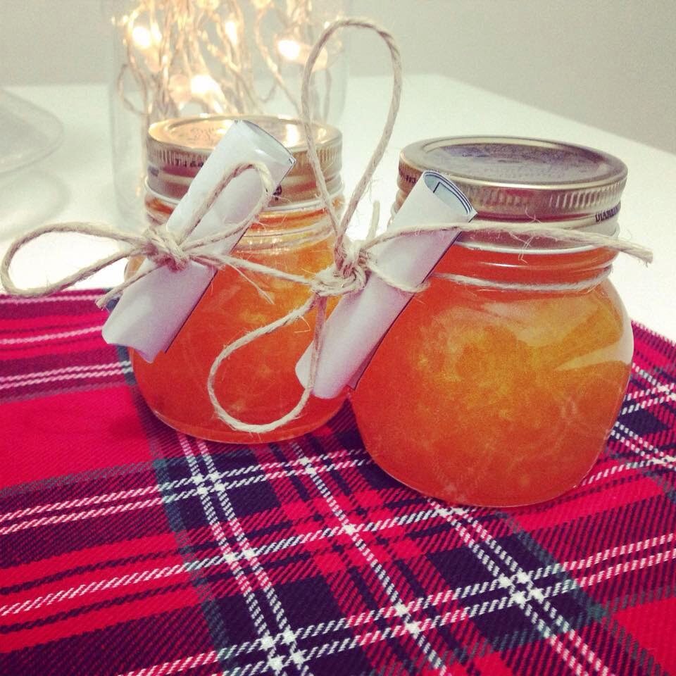Marmellata di clementine e zenzero