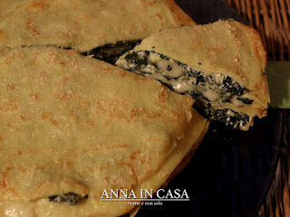 Millefoglie di crêpes e spinaci