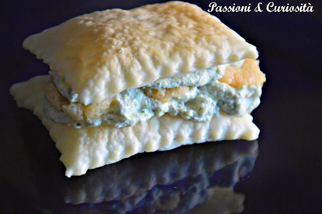 MILLEFOGLIE GROK RICOTTA E RUCOLA
