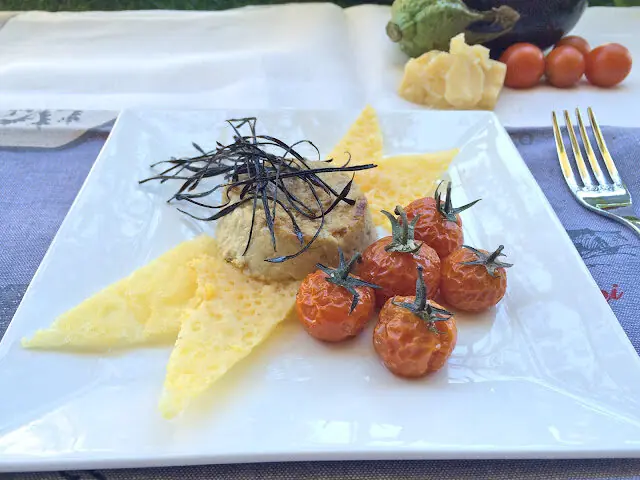 Morbido di melanzana alla parmigiana