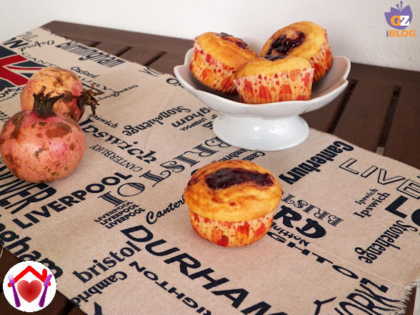 Muffin alle melagrane