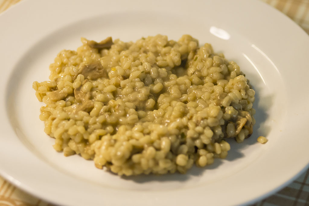 Orzotto ai funghi