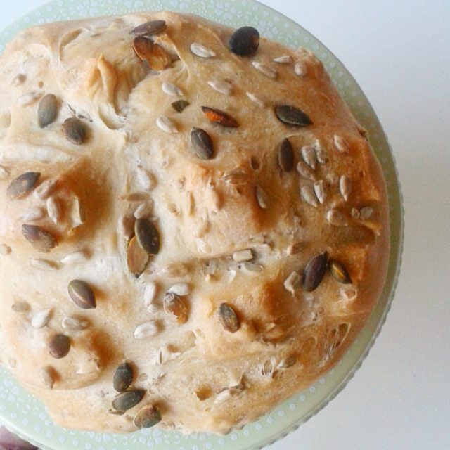 Pane ai semi di girasole e zucca