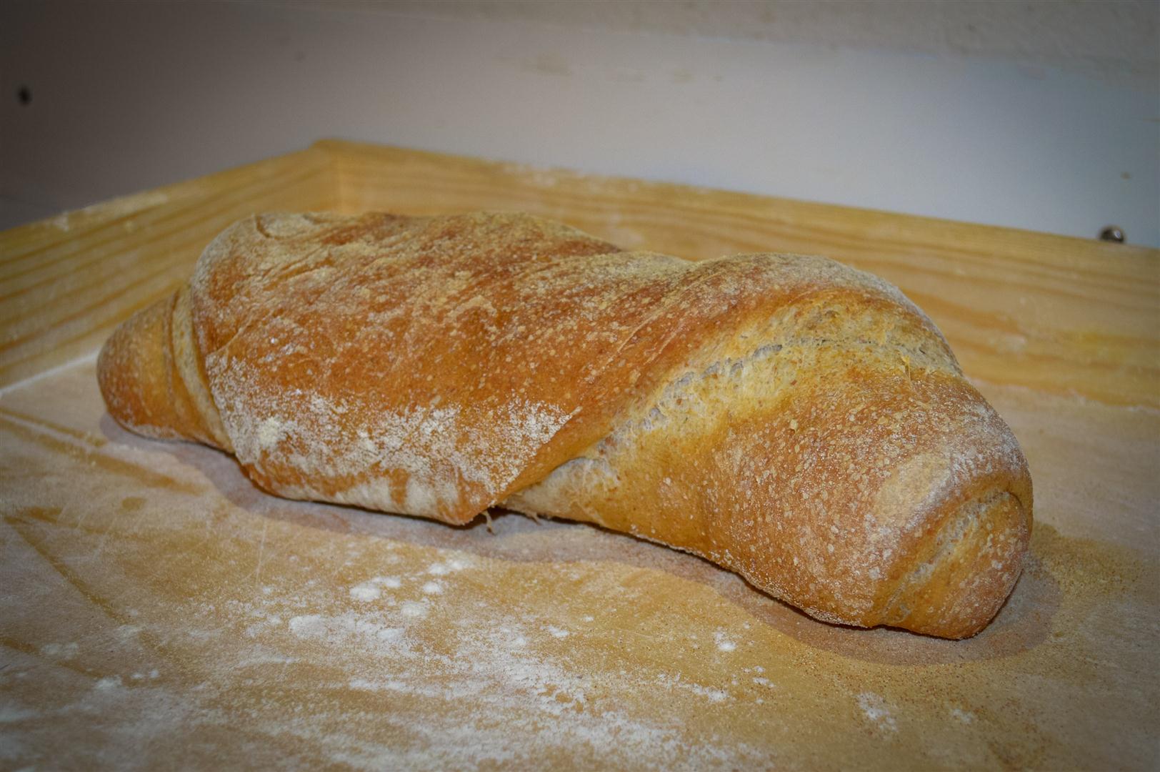 Pane Integrale con poco lievito