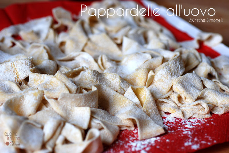 Pappardelle all’uovo