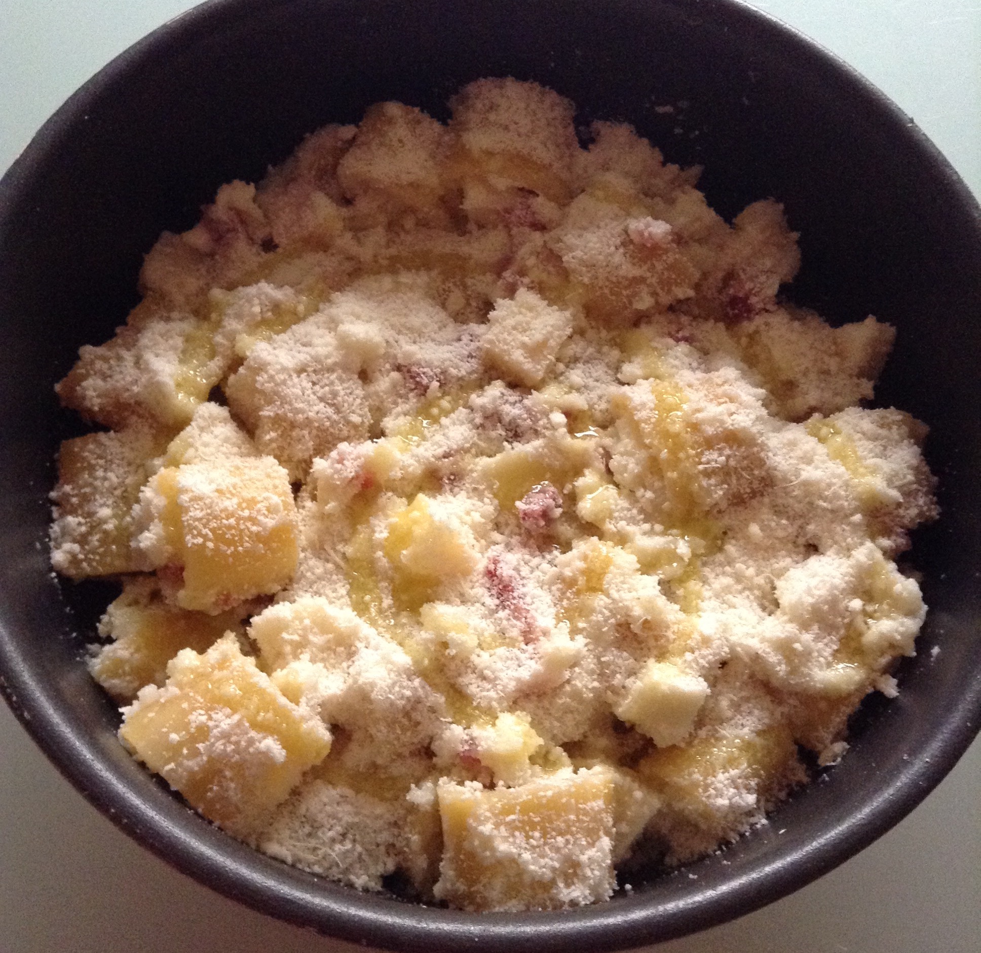 Pasta con cavolfiore provola e speck