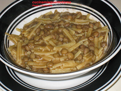 Pasta e lenticchie