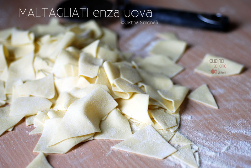 Pasta fresca: i Maltagliati senza uova