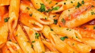 penne con crema ai peperoni