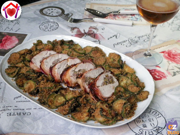 Petto di tacchino ripieno alla griglia