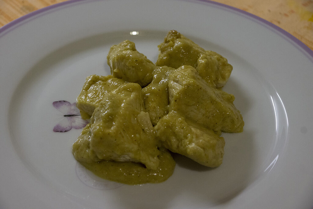 Pollo al curry