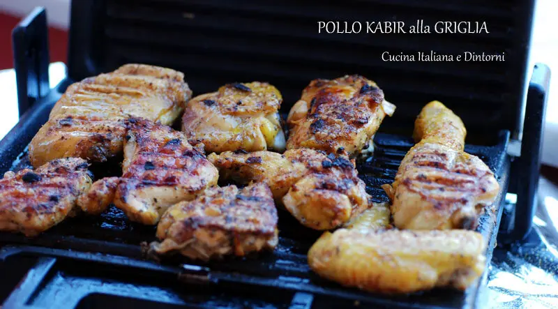 Pollo Kabir alla griglia