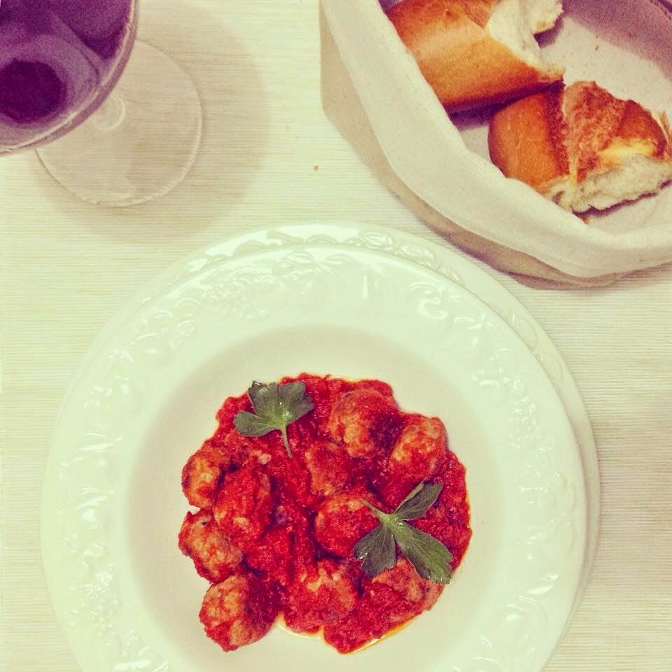 Polpette al sugo di pomodoro