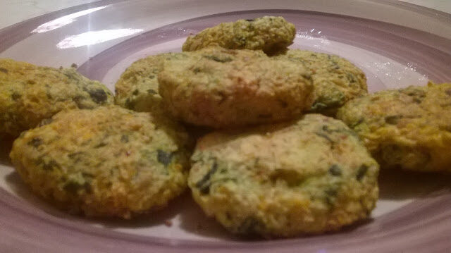 POLPETTE DI SOIA PICCANTI CON PATATE E CIME DI RAPA