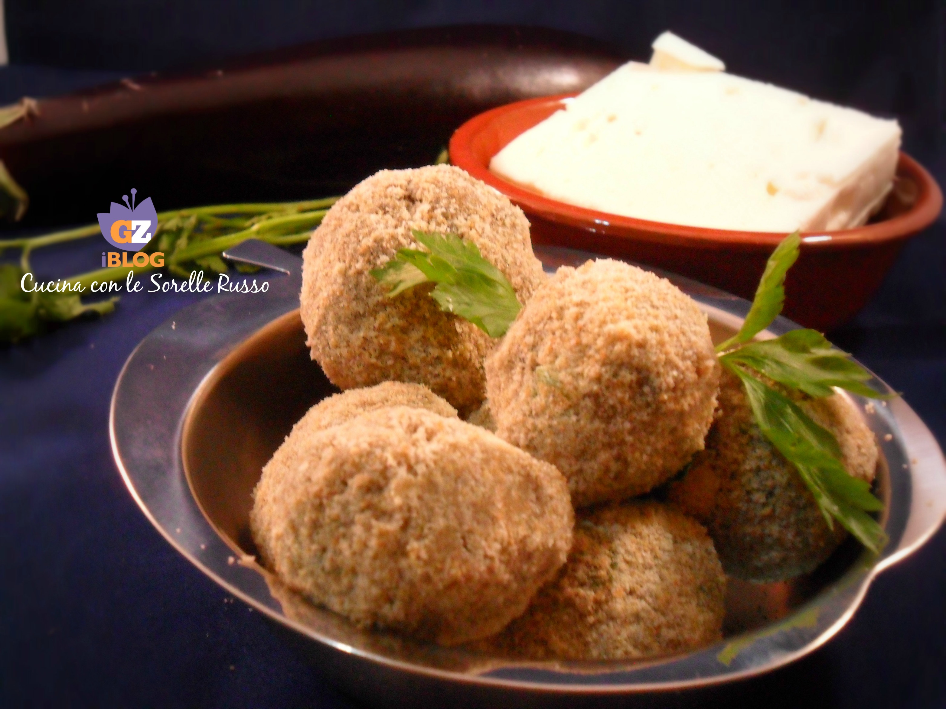 Polpettine di melanzane e feta