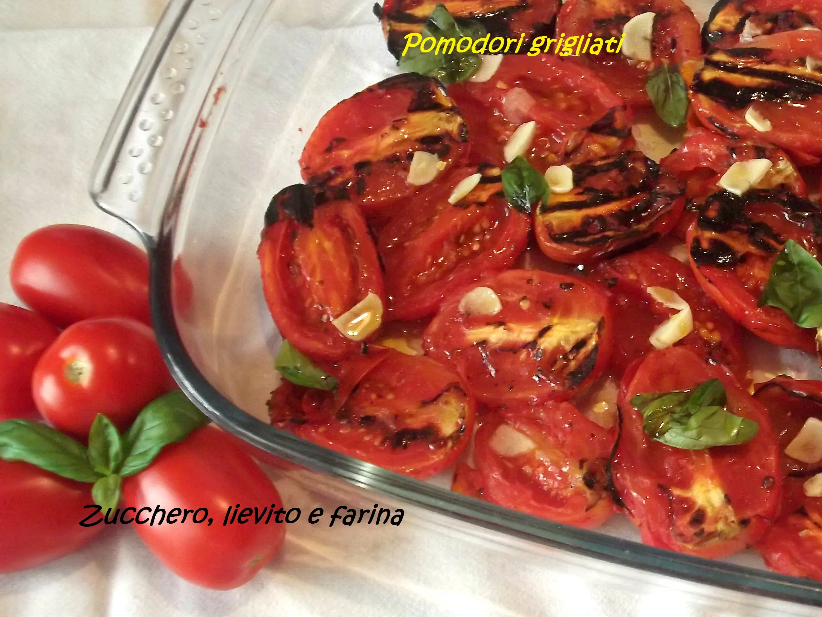 Pomodori grigliati (ricetta velocissima!)
