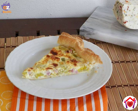 Quiche ai porri