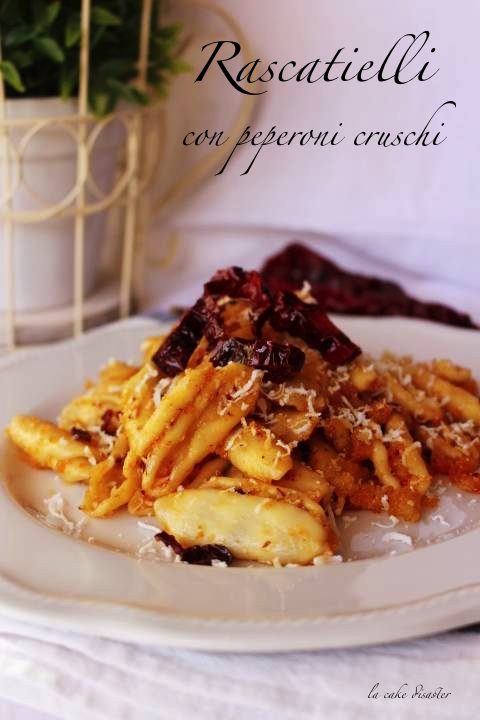 Rascatielli con peperoni cruschi