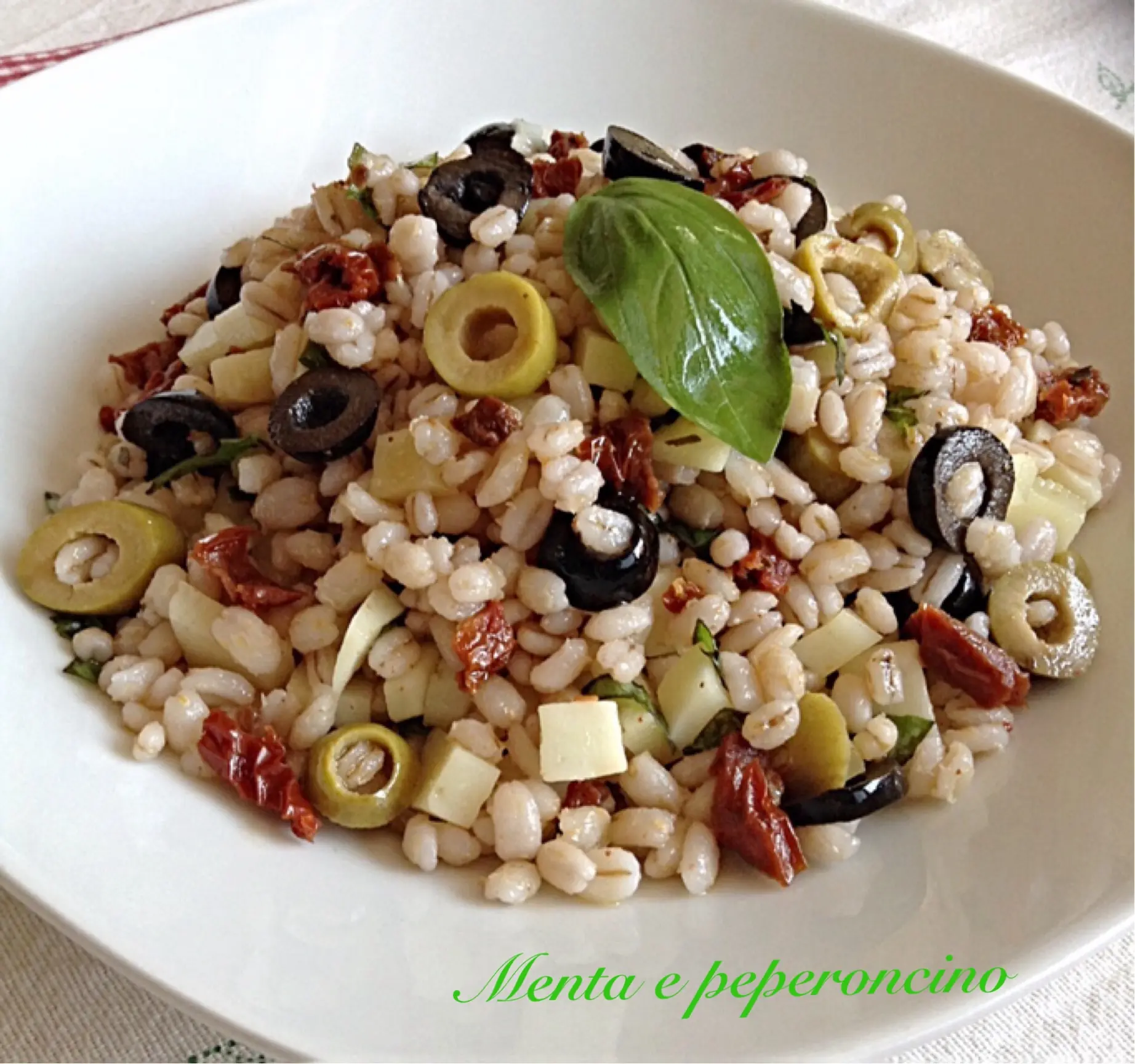 Ricetta Insalata di orzo estiva