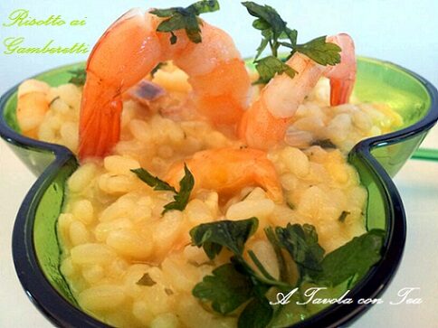 Risotto ai Gamberetti Profumato al Limone