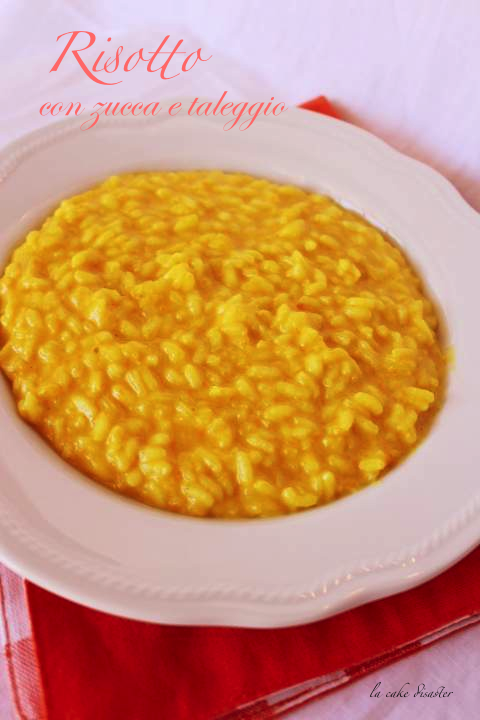 Risotto zucca e taleggio
