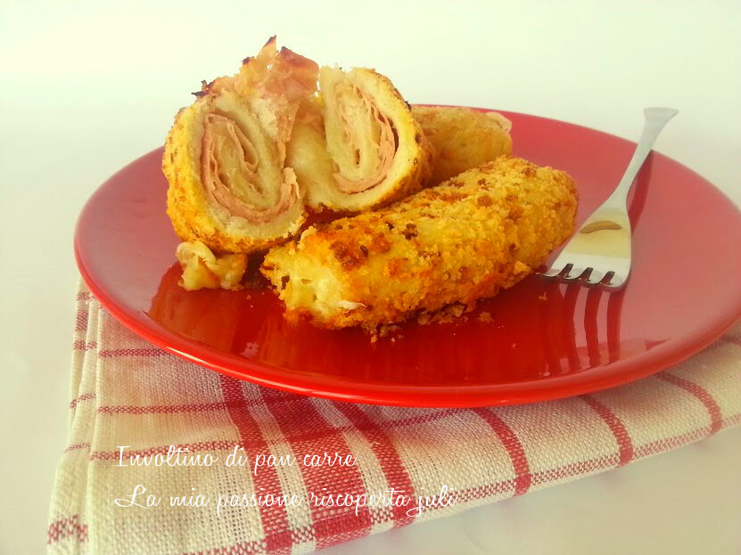 Rotolini di pancarre al forno