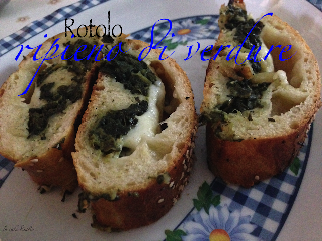 Rotolo ripieno di verdure