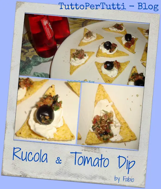 RUCOLA & TOMATO DIP by Fabio
