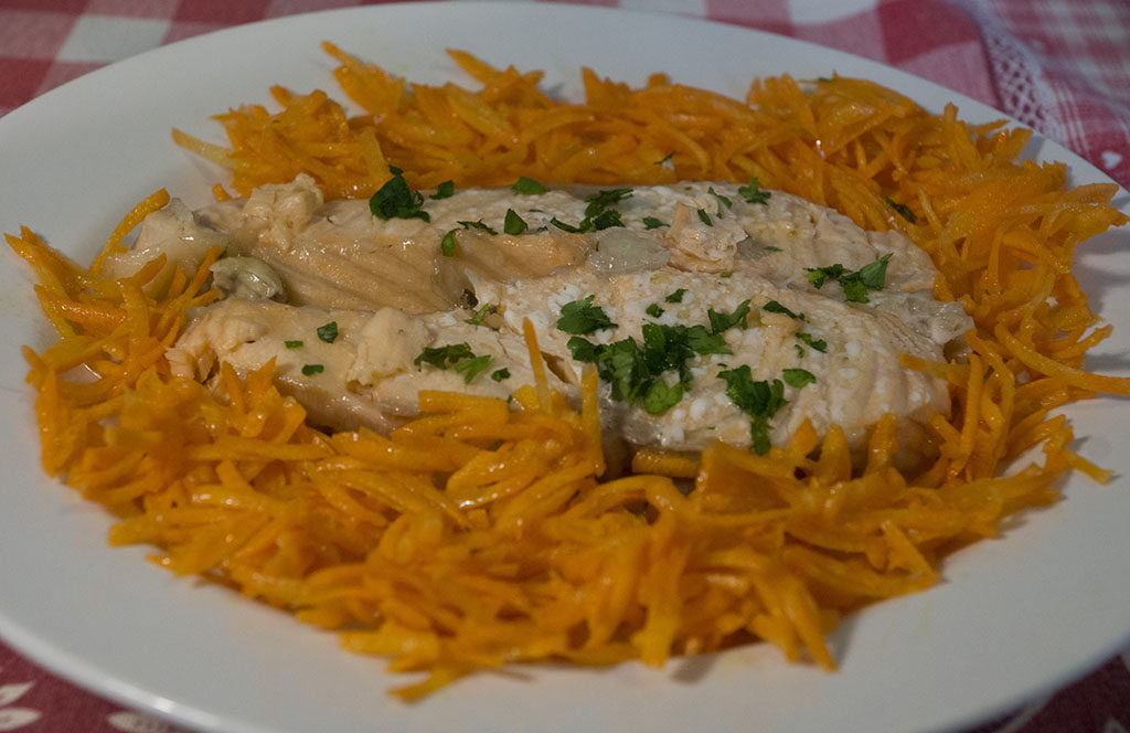 Salmone a vapore al profumo di limone