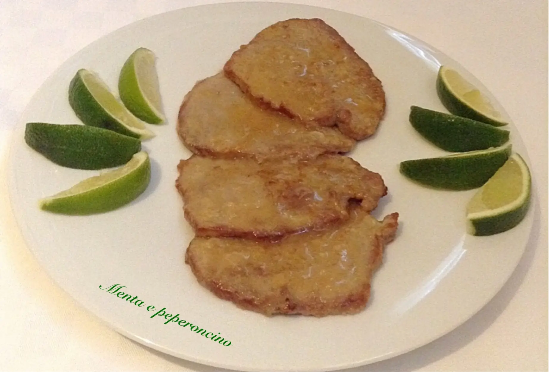 Scaloppine al lime
