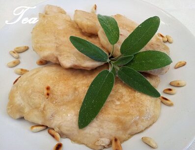Scaloppine di Pollo alla Salvia
