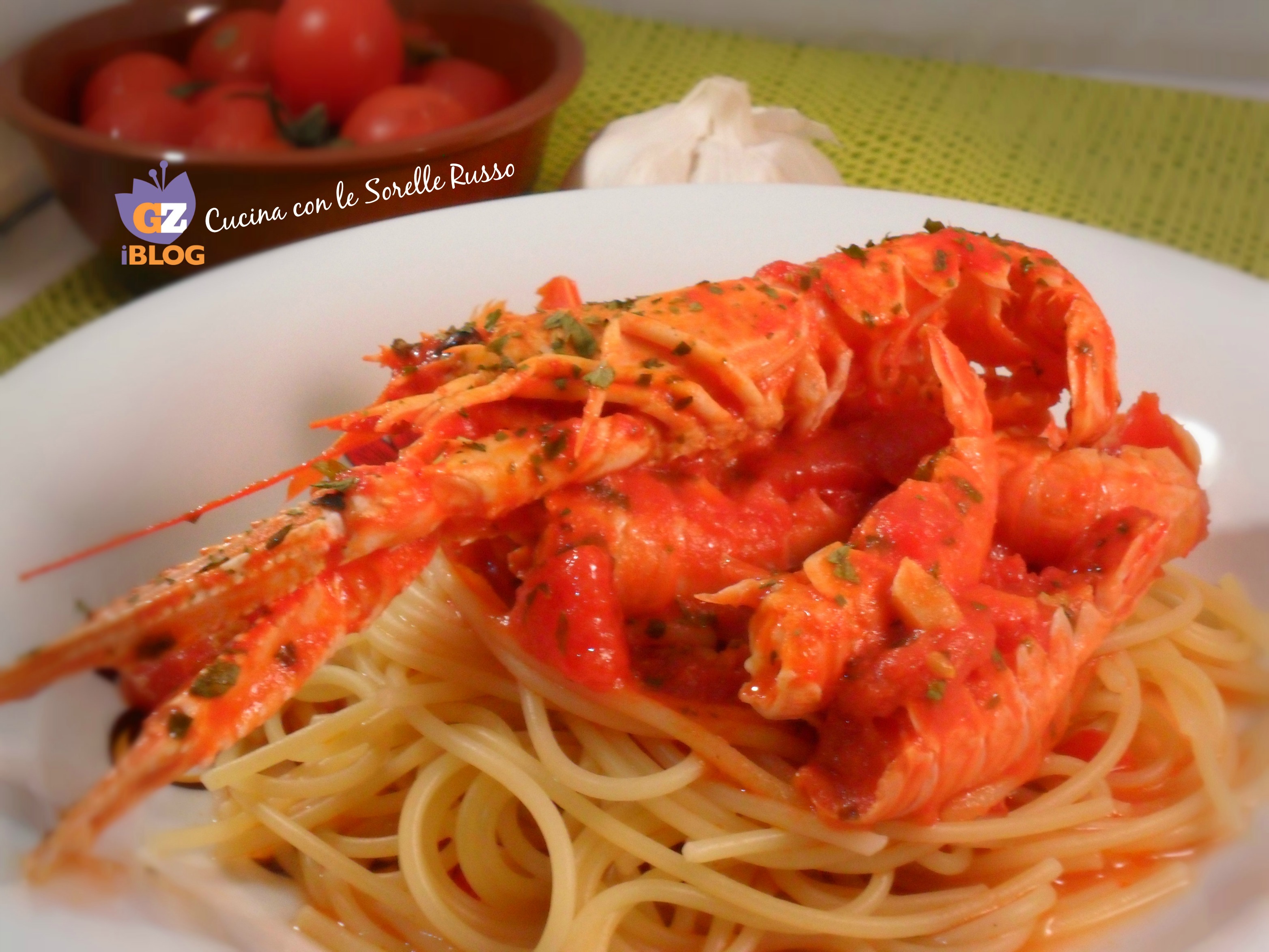 Scampi alla buzzara