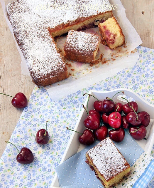 schiacciata ai ciliegioni di Vignola