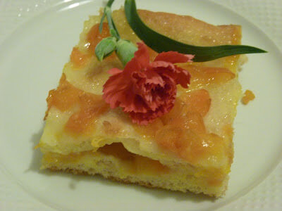 SCHIACCIATA ALLE ALBICOCCHE