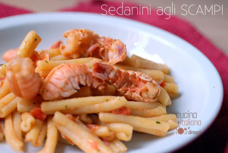 Sedanini agli scampi