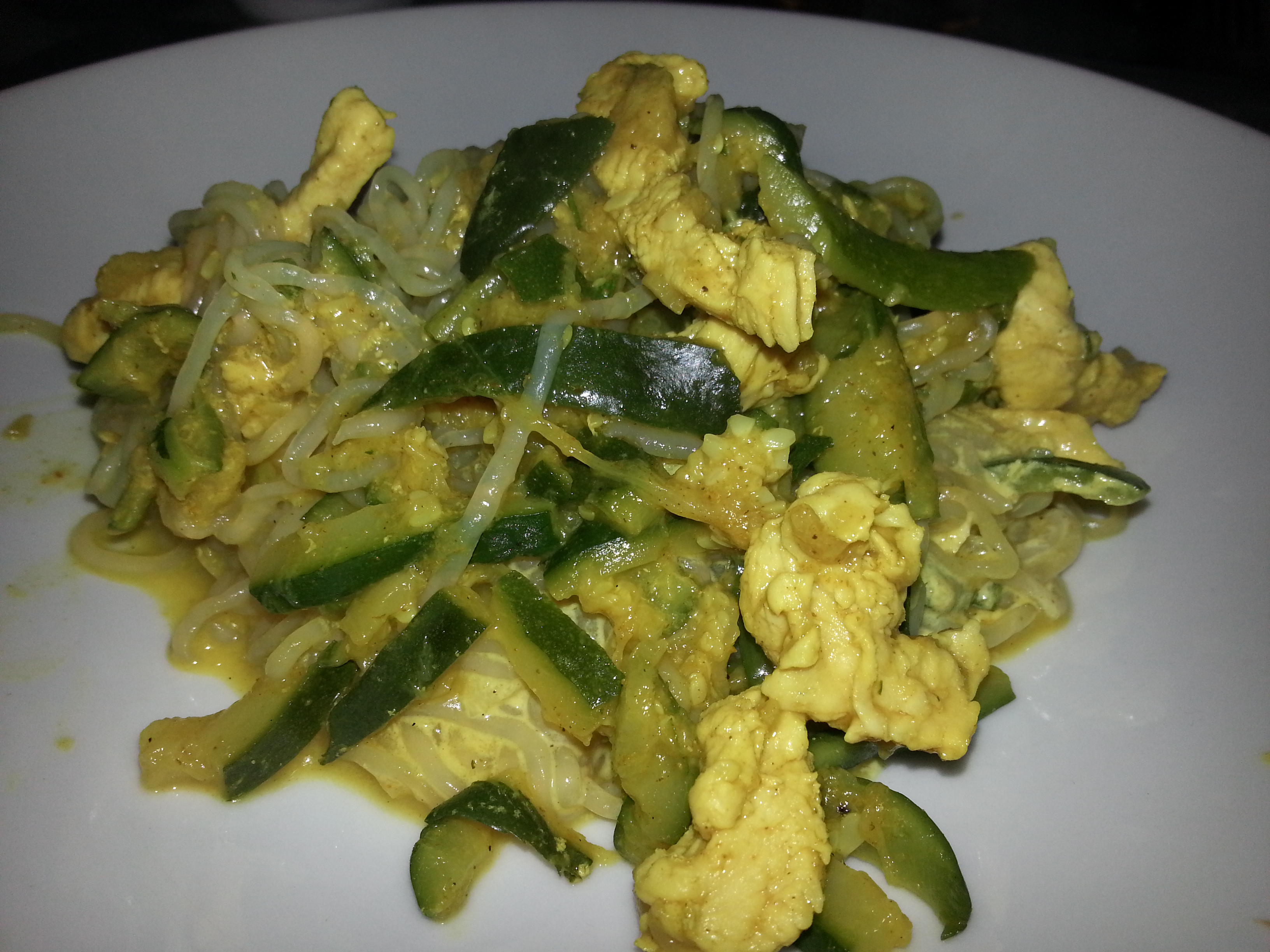 Shirataki zucchine pollo e Yogurt greco