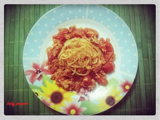 Spaghetti ai due rossi