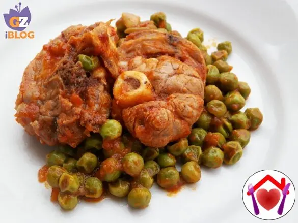 Spezzatino di agnello con piselli