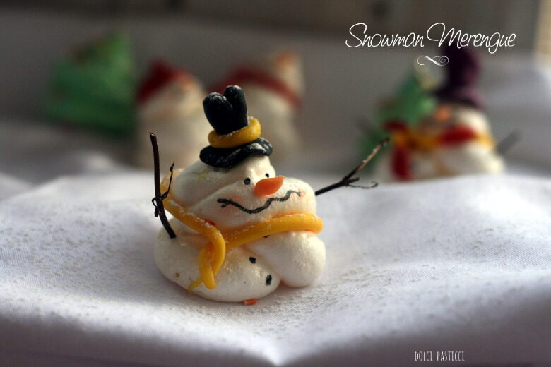 Spumini di Natale decorati